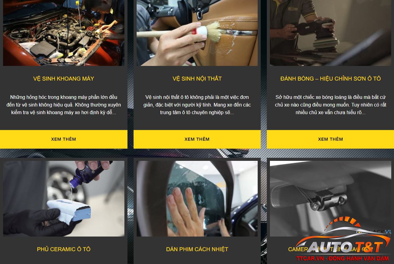 Địa điểm rửa xe ô tô chuyên nghiệp  TÂY NINH